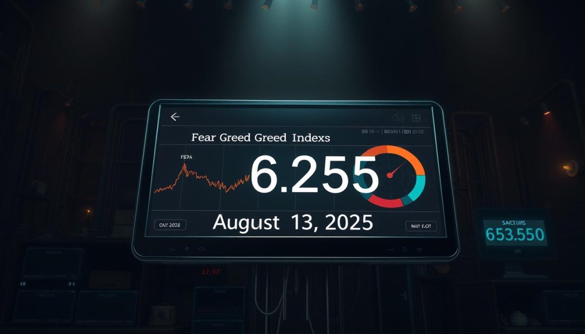 bitcoin fear and greed index august 13 2025 value